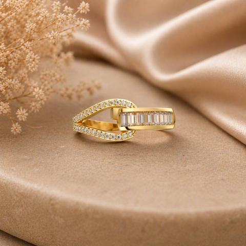 Kira Silver Adjustable Ring