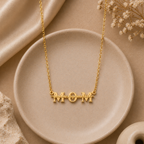 Abea Silver  Necklace