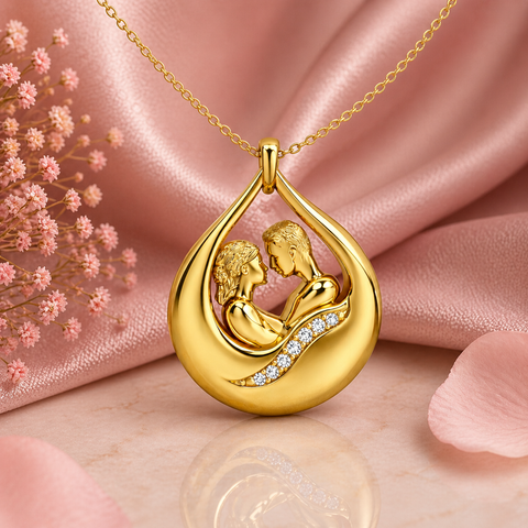 Aysa Silver Zirconia Necklace