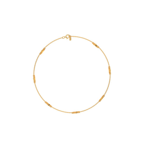 Anvi Silver Star Anklet