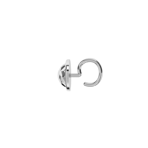 Evia Silver Nose Pin