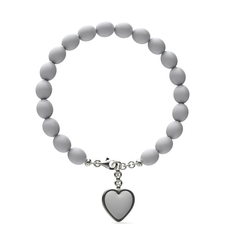 Ella Sterling Silver Synthetic Pearl Shell Bracelets