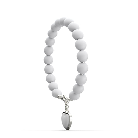 Ella Sterling Silver Synthetic Pearl Shell Bracelets