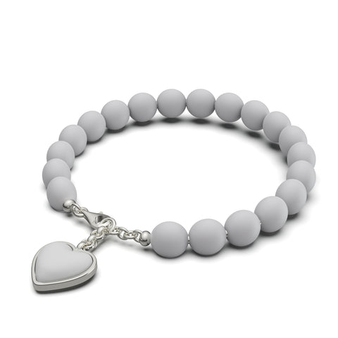 Ella Sterling Silver Synthetic Pearl Shell Bracelets