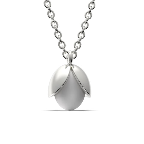 Sui Sterling Silver Synthetic Pearl Necklace