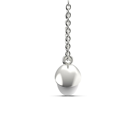 Sui Sterling Silver Synthetic Pearl Necklace