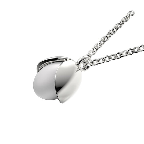 Sui Sterling Silver Synthetic Pearl Necklace