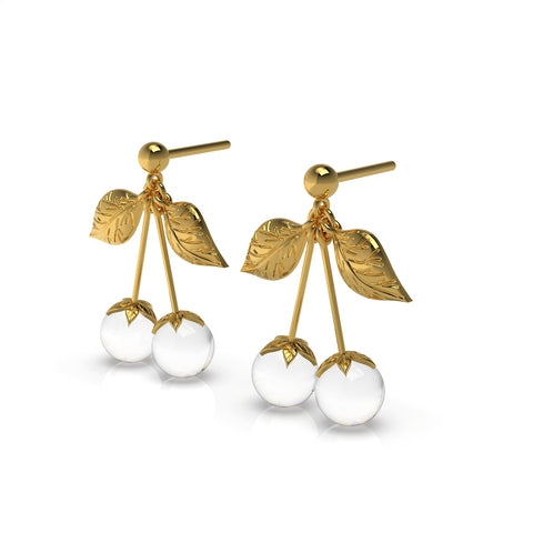 Nora Sterling Silver Synthetic Pearl Earrings