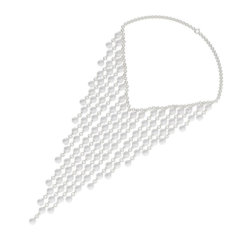 Fyn Sterling Silver Pearl Necklace