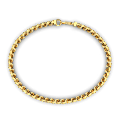 Nora Sterling Silver Gold Plated White Cubic Zirconia Bracelet