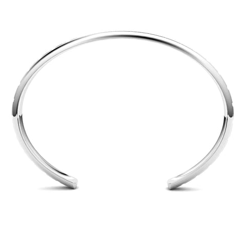 Ruby Sterling Silver Gold Plated Elegant Bangle