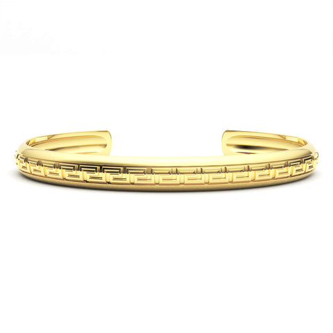 Ruby Sterling Silver Gold Plated Elegant Bangle