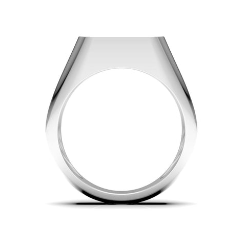 Ruby Sterling Silver Gold Plated Ace Ring