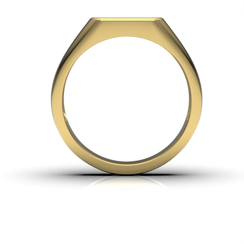 Ruby Sterling Silver Gold Plated Enamel Ring