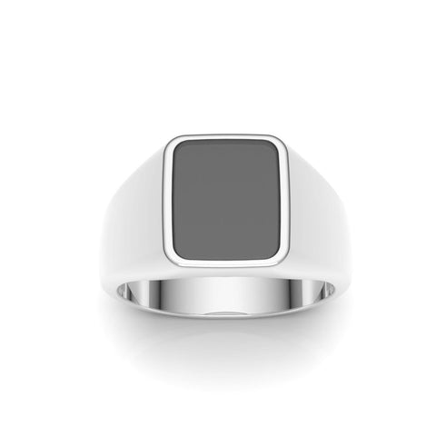 Ruby Sterling Silver Gold Plated Enamel Ring