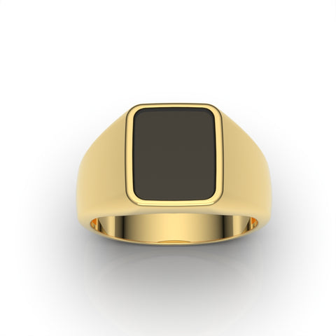 Ruby Sterling Silver Gold Plated Enamel Ring