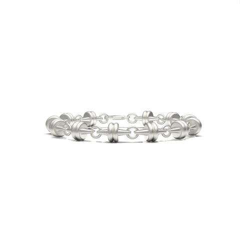 Lucy Sterling Silver Elegant Bangle