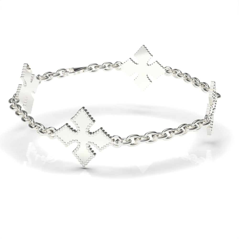 Lucy Sterling Silver Elegant Bangle Bracelet