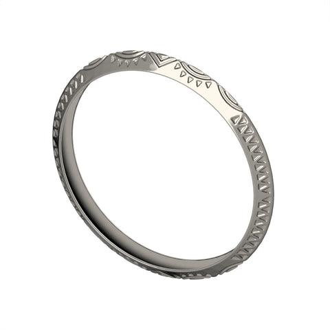 Ruby Sterling Silver Elegant Bangle