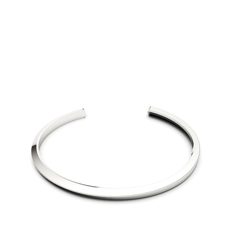 Lucy Sterling Silver Elegant Bangle
