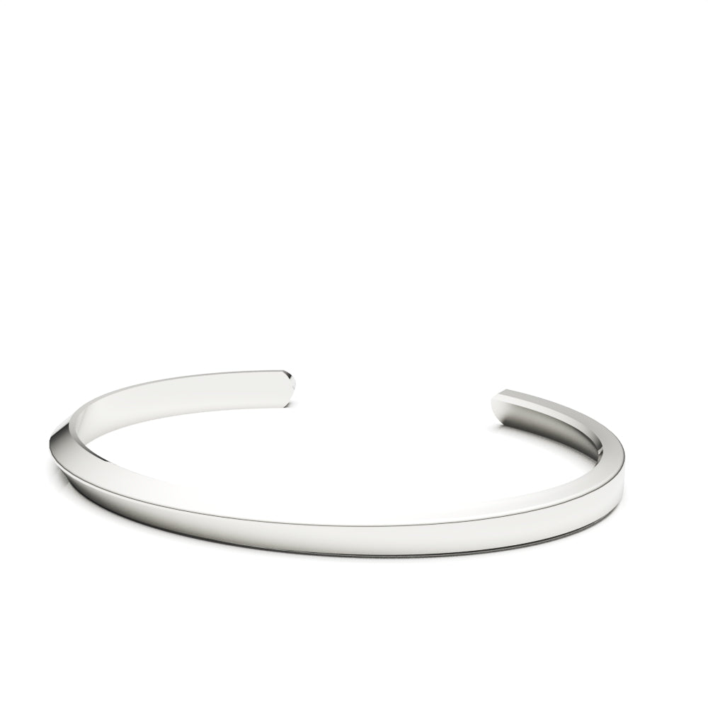 Lucy Sterling Silver Elegant Bangle