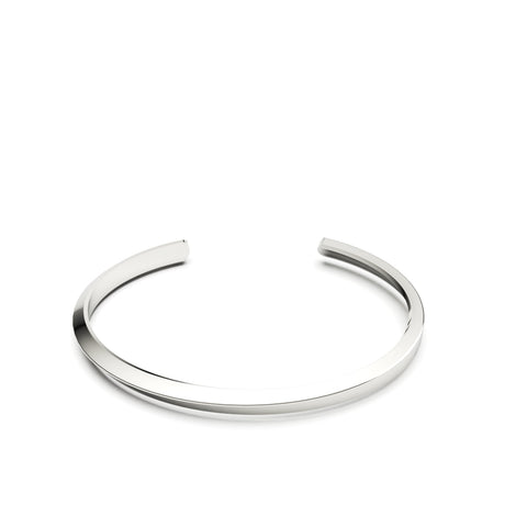 Lucy Sterling Silver Elegant Bangle