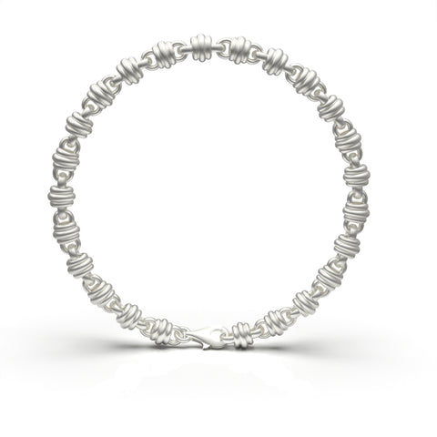 Nora Sterling Silver Elegant Bangle Bracelet