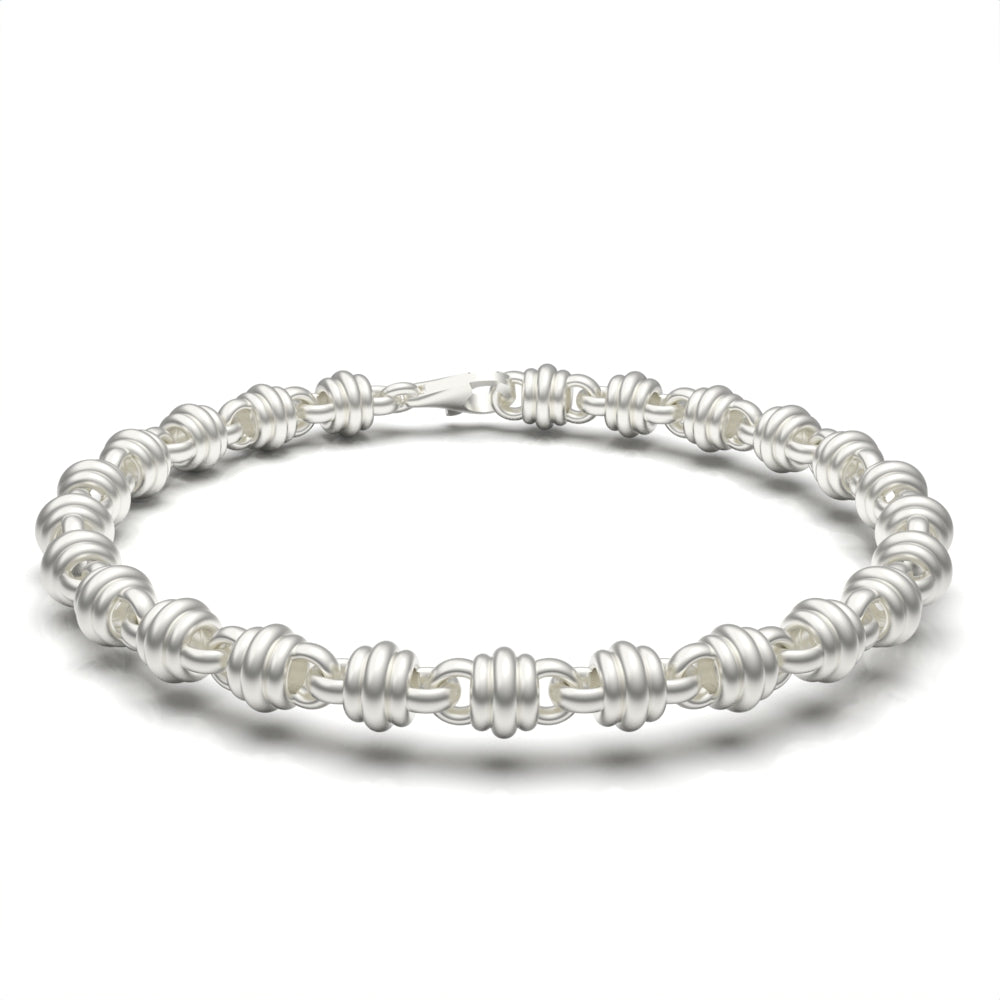 Nora Sterling Silver Elegant Bangle Bracelet