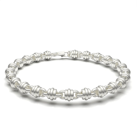 Nora Sterling Silver Elegant Bangle Bracelet