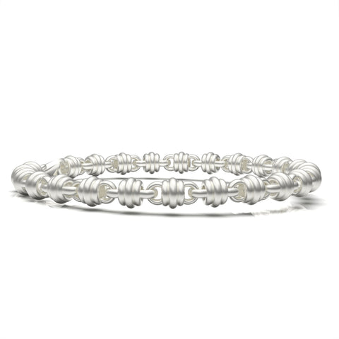Nora Sterling Silver Elegant Bangle Bracelet