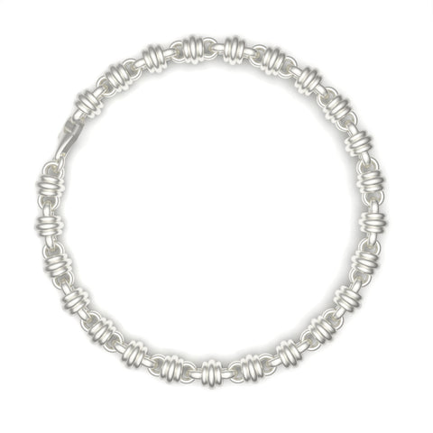 Nora Sterling Silver Elegant Bangle Bracelet