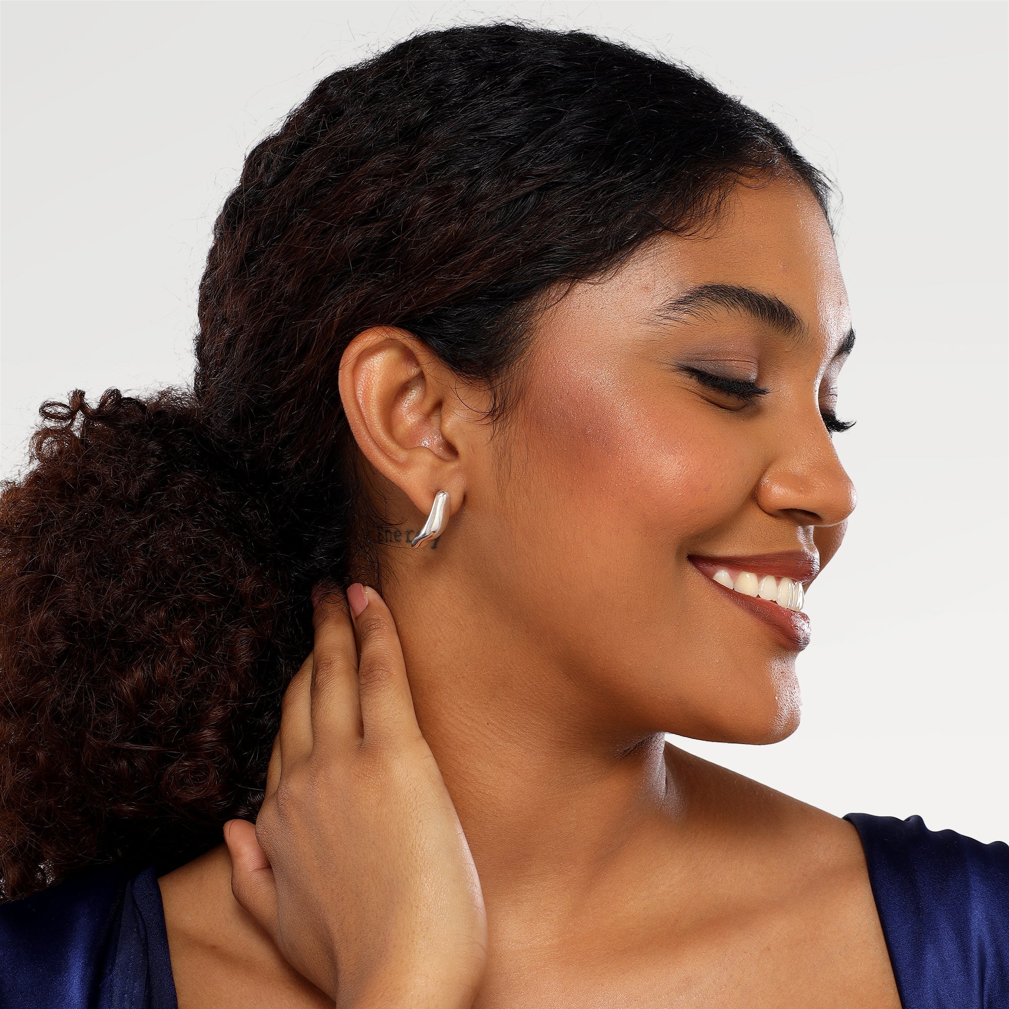 Mia Organic Shape Earrings