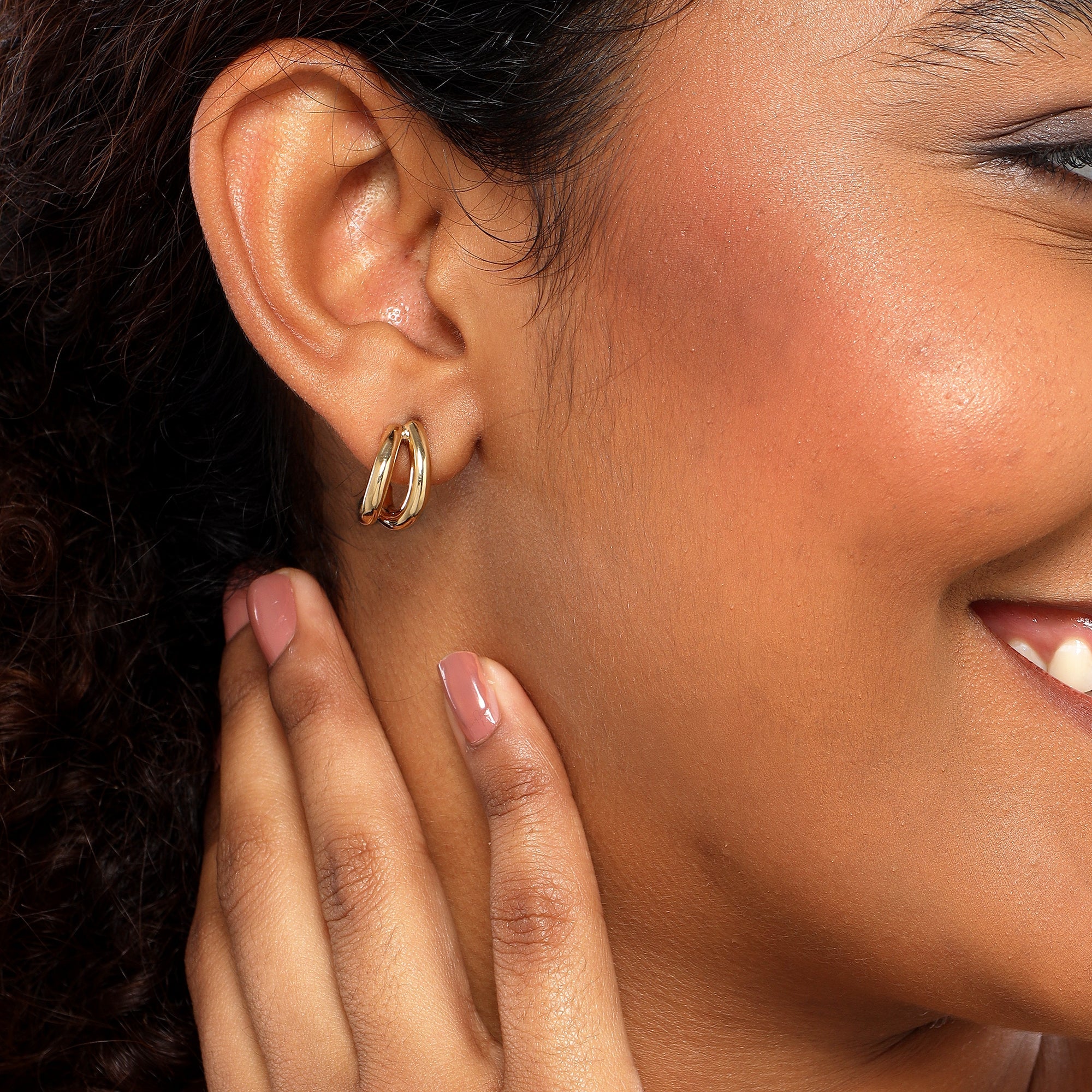 Kate Plain Stud Earrings