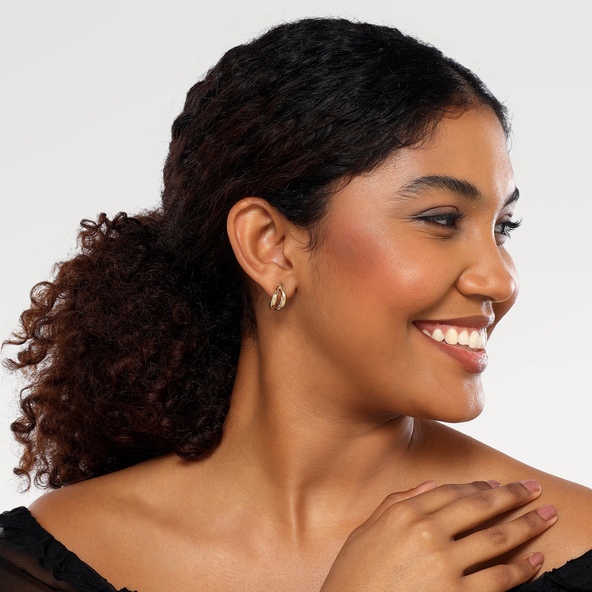 Kate Plain Stud Earrings
