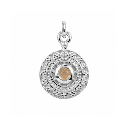 Mia Silver Moonstone Pendant