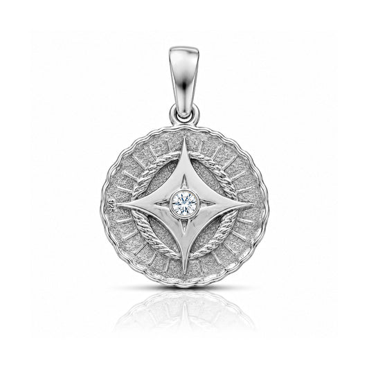Mila Silver Zirconia Pendant