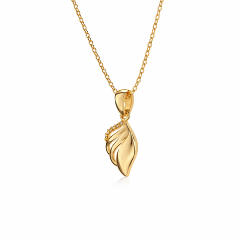 Gyra Silver  Necklace