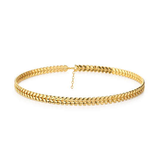 Bela Silver Anklet