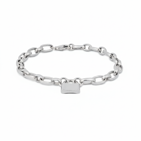Lara Silver Linking Bracelets