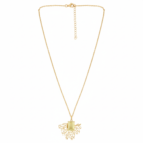 Lucy Silver Quartz Necklace