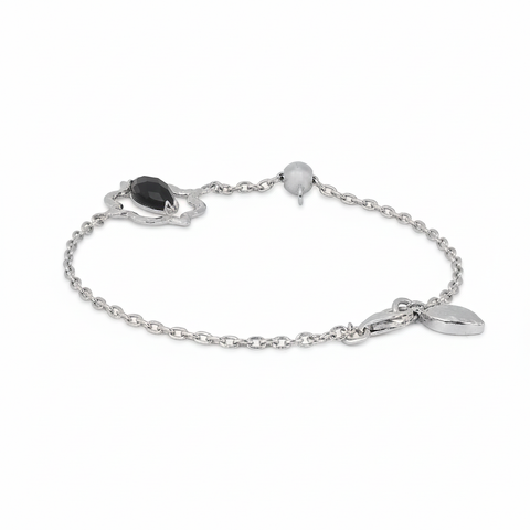 Alina Sterling Silver Single Collet Bracelets