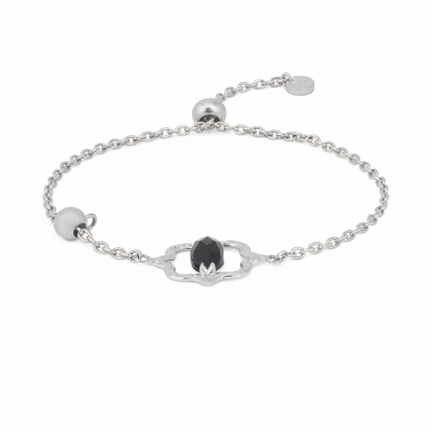 Alina Sterling Silver Single Collet Bracelets