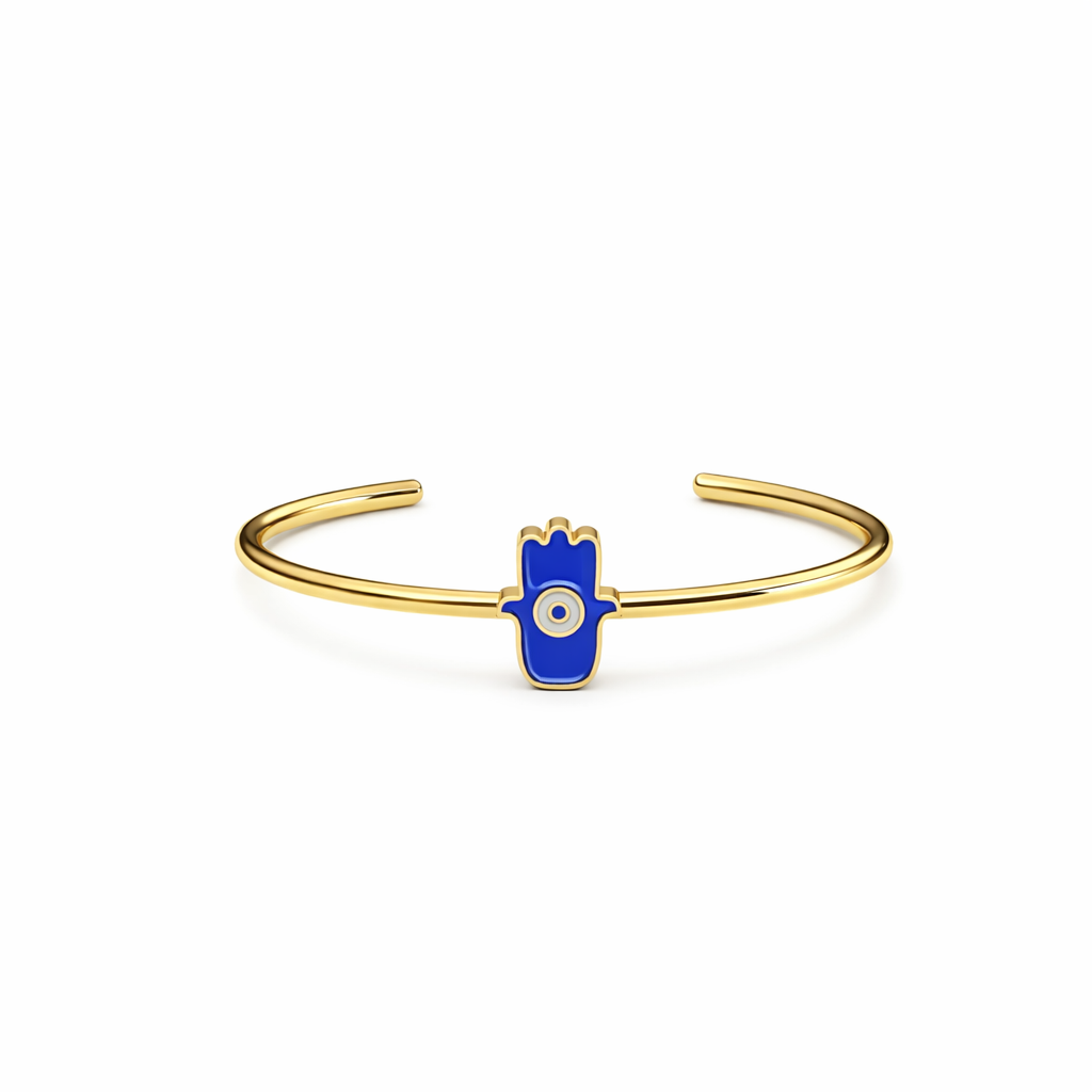 Woin Silver Evil Eye Bracelet