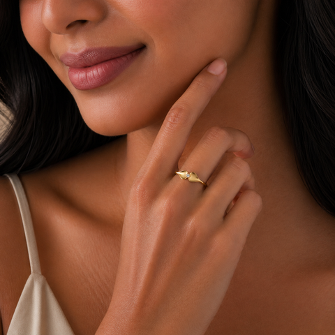 Fyra Silver Adjustable Ring
