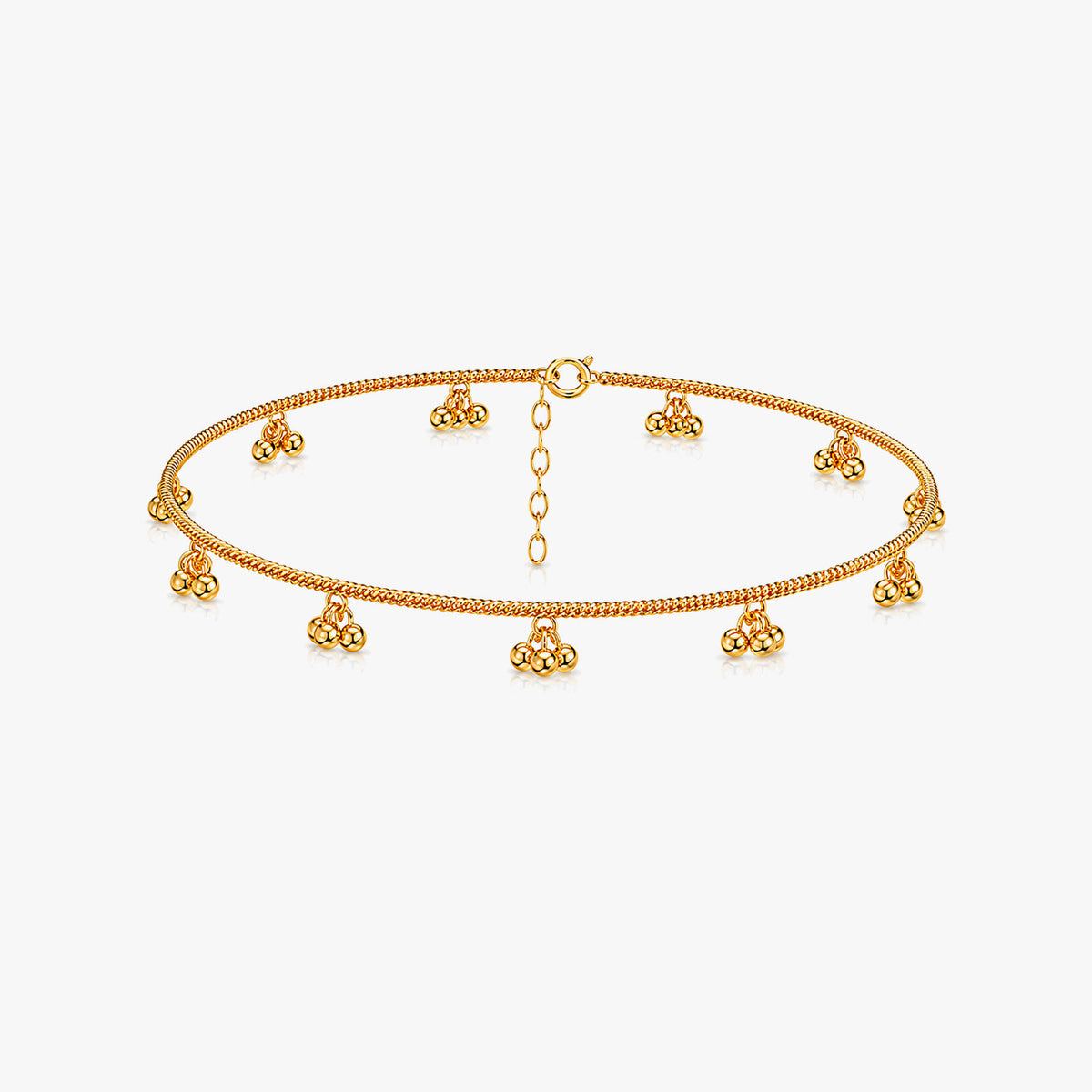 Lyra Silver Anklet