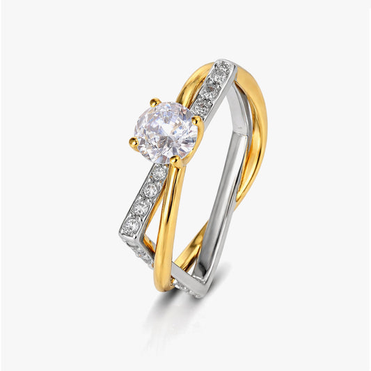 Elia Two Tone Ring