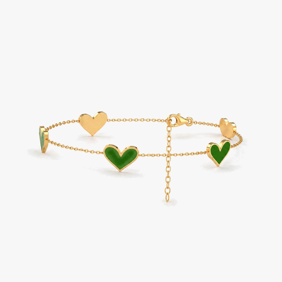 Eira Silver Enamel Bracelet