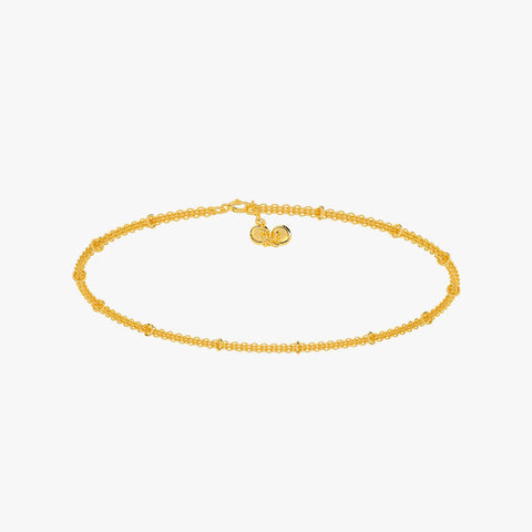 Rumi Silver Anklet