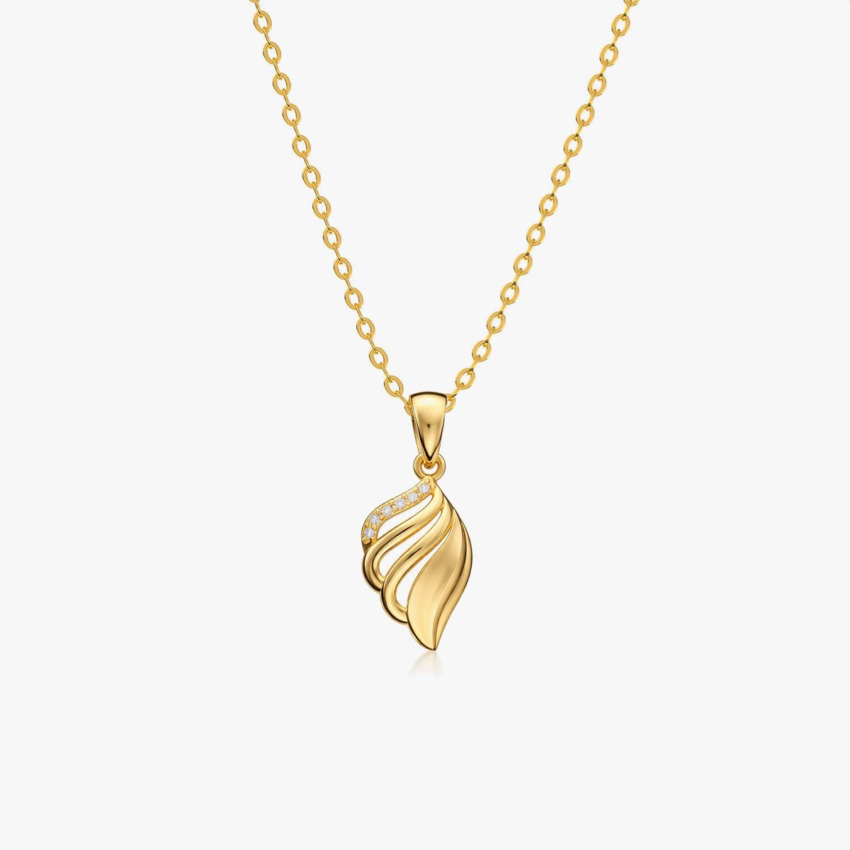 Gyra Silver  Necklace