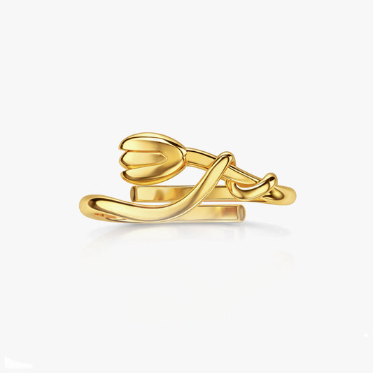 Luni Silver Adjustable Ring